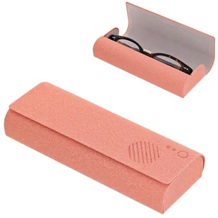 Etui okularowe na magnes ET-123B łososiowy - Akcesoria do okularów - miniaturka - grafika 1
