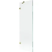 Parawany nawannowe - Mexen Lunar parawan nawannowy 1-skrzydłowy 60 x 150 cm, transparent, złoty - 897-060-000-50-00 - miniaturka - grafika 1