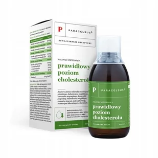 PARACELSUS Nalewka Wspierająca Prawidłowy Poziom Cholesterolu 200ml - Witaminy i minerały dla sportowców - miniaturka - grafika 1