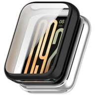 Akcesoria do smartwatchy - Pełne etui 2w1 ochronne 360° Vanfone do Xiaomi Mi Smart Band 9 Pro, czarny - miniaturka - grafika 1