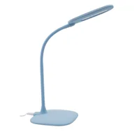 Lampy stojące - Lampka biurkowa Mei niebieska LED Inspire - miniaturka - grafika 1
