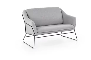 Sofa Dwuosobowa Szara Soft 2 Xl Halmar - Sofy i kanapy - miniaturka - grafika 1