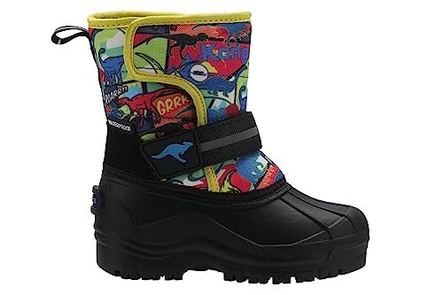 KangaROOS K-Shell II śniegowce, dk Navy/Multi Comic, 26 EU, Dk Navy Multi Comic, 26 EU