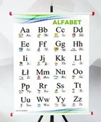 Pomoce naukowe - Plansza- Alfabet - miniaturka - grafika 1
