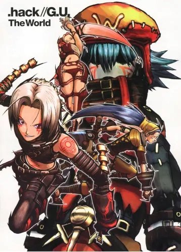 Plakat Anime Manga .hack dhs_040 A1+ (custom)