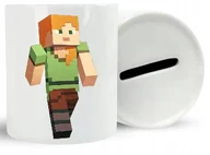 Skarbonki - SKARBONKA MINECRAFT Z IMIENIEM PREZENT - miniaturka - grafika 1