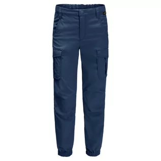 Spodnie i spodenki dla dziewczynek - Spodnie dziecięce TREASURE HUNTER PANTS KIDS dark indigo - grafika 1