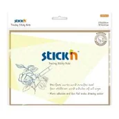Szkolne artykuły papiernicze - Stickn Notes samoprzylepny 152x203mm przezroczysty 30K - miniaturka - grafika 1