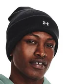 Czapki damskie - Czapka zimowa Under Armour Halftime Cuff czarna - miniaturka - grafika 1