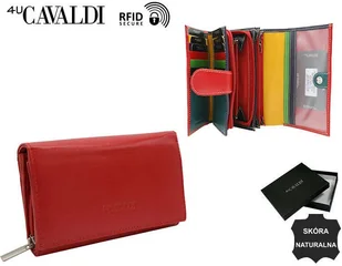 Duży, Skórzany Portfel Damski Z Systemem Rfid - Portfele - miniaturka - grafika 1