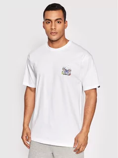 Koszulki męskie - Vans T-Shirt ASHLEY LUKASHEVSKY Pride VN0A7SF2 Biały Regular Fit - grafika 1
