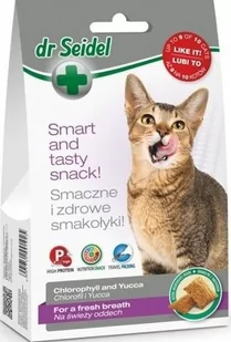Dr Seidla Smakołyki na świeży oddech dla kota 50g - Suplementy i witaminy dla kotów - miniaturka - grafika 1