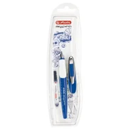 Pióra wieczne - Pióro wieczne My.Pen M niebiesko-białe - HERLITZ - miniaturka - grafika 1