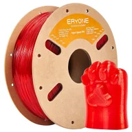 Filamenty i akcesoria do drukarek 3D - ERYONE High Speed TPU Filament 1kg - Transparent Red - miniaturka - grafika 1