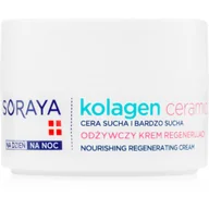 Kremy do twarzy - Soraya Kolagen+Ceramidy Odżywczo-Regenerujący Krem Na Dzień i Na Noc 50ml - miniaturka - grafika 1