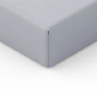 Spod Igły i Nitki Prześcieradło Jersey z gumką 180x200 cm szare - Prześcieradła - miniaturka - grafika 1