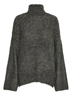 Pieces Sweter w kolorze khaki - Swetry damskie - miniaturka - grafika 1