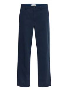 Solid Spodnie materiałowe 21107039 Granatowy Relaxed Fit - Spodnie męskie - miniaturka - grafika 1