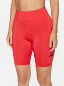 Spodenki damskie - Kappa Szorty sportowe 312084 Różowy Skinny Fit - miniaturka - grafika 1