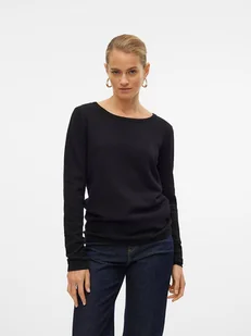 Vero Moda Sweter w kolorze czarnym - Swetry damskie - miniaturka - grafika 1