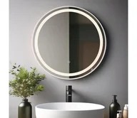 Lampy sufitowe - Globo 84035 - LED Ściemn. lustro z podświeceniem RIVAS LED/10W/230V śr. 50 cm - miniaturka - grafika 1