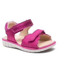 Sandały damskie - Clarks Sandały Roam Wing K. 26166176 M Pink Leather - miniaturka - grafika 1