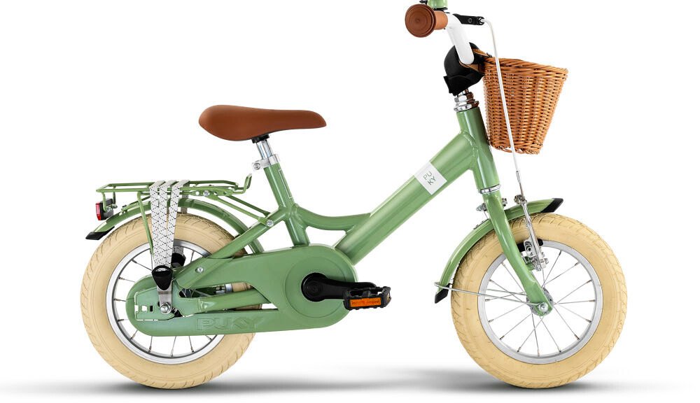 Rower dziecięcy Puky Youke Classic 12 Retro Green