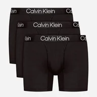 Majtki męskie - Zestaw majtek szorty Calvin Klein Underwear 000NB2971A-7V1 S 3 szt Czarny (8719854639213) - miniaturka - grafika 1