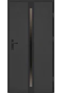 Drzwi zewnętrzne - Drzwi Zewnętrzne Z Ościeżnicą Mk Door Mk14 90 Cm Lewe Antracyt Reflex Nero - miniaturka - grafika 1