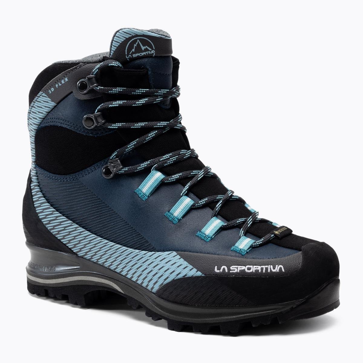 La Sportiva Trango TRK Leather GTX Buty Kobiety, niebieski EU 38,5 2022 Buty górskie 11Z618621-38,5