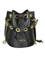 Torebki damskie - Torebka skórzana - worek (5487) - miniaturka - grafika 1