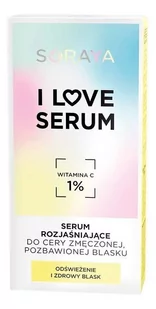 SORAYA Soraya I Love Serum rozjaśniające do cery zmęczonej i pozbawionej blasku 30ml - Serum do twarzy - miniaturka - grafika 1