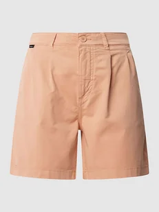 Pepe Jeans Szorty "Vania" w kolorze łososiowym - Spodenki damskie - miniaturka - grafika 1