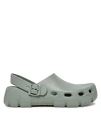 Klapki i japonki męskie - Birkenstock Klapki Birki Flow 1029536 Zielony - miniaturka - grafika 1
