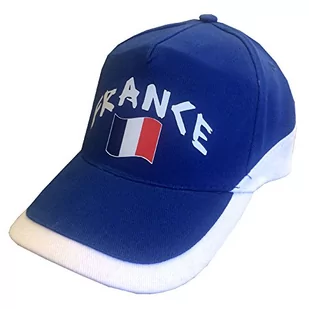 Supportershop Supportershop Francja czapka baseballowa, niebieska/czerwona/biała, regulowana CFRA - Czapki męskie - miniaturka - grafika 1