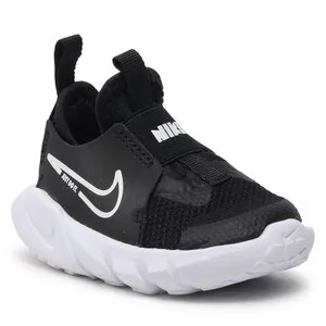 Buty dla chłopców - Buty Nike - Flex Runner 2 (Tdv) DJ6039 002 Black/White.Photo Blue - grafika 1