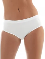 Bielizna sportowa damska - Brubeck Figi damskie Classic Comfort Cotton biały r. 2XL HI00090A - miniaturka - grafika 1