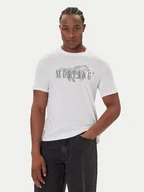 Koszulki męskie - Mustang T-Shirt Austin 1016858 Biały Regular Fit - miniaturka - grafika 1