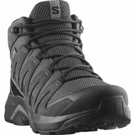 Buty trekkingowe męskie - Buty męskie Salomon X-Adventure Recon Mid Gore Tex Rozmiar butów (UE): 45 1/3 / Kolor: czarny - miniaturka - grafika 1