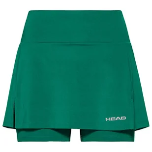 Head Club Basic Skort damskie buty sportowe zielony zielony M - Spódnice - miniaturka - grafika 1