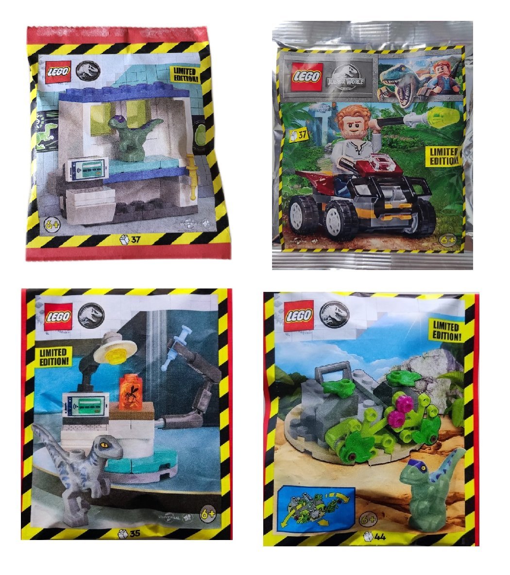 Klocki LEGO Jurassic World - Zestaw 4 Polybag - JW04