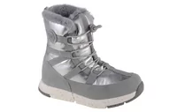 Śniegowce damskie - Big Star Kids Snow Boots KK374171, dla dziewczynki, śniegowce, Szary - miniaturka - grafika 1