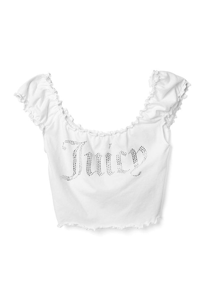 Juicy Couture Top w kolorze białym