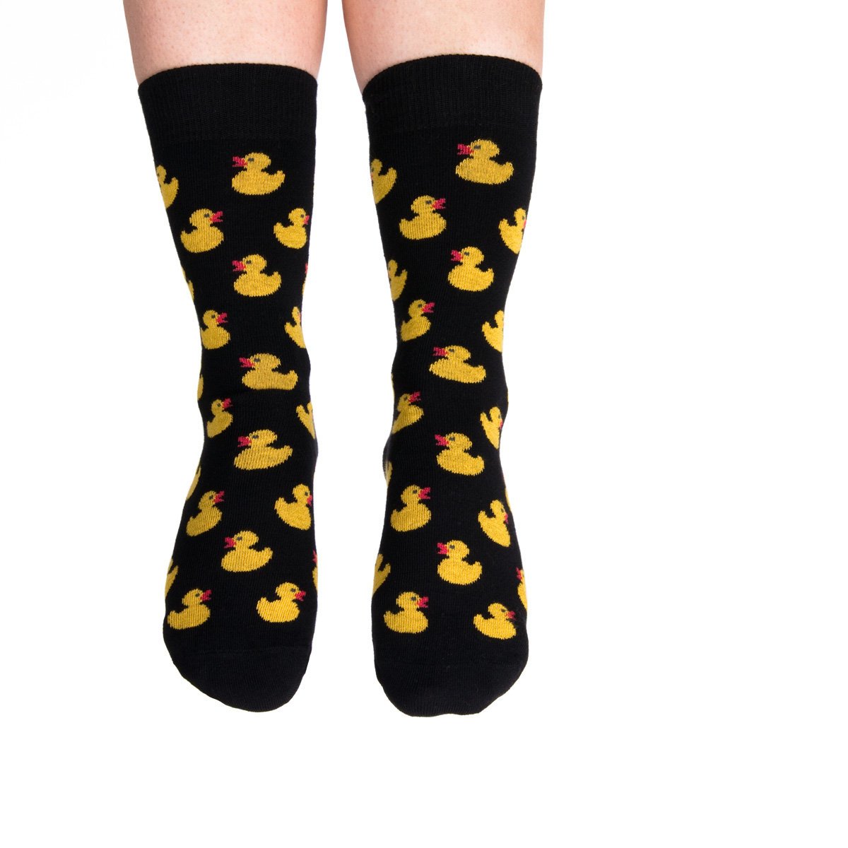 Skarpetki w kaczki Duck In Black 36-39