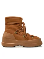 Śniegowce damskie - Moon Boot Śniegowce Luna Boot Suede 80D2480030 Brązowy - miniaturka - grafika 1