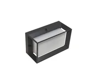 Lampy ogrodowe - Kinkiet zewnętrzny FALIN 1xE27/35W/230V IP54 antracyt - miniaturka - grafika 1