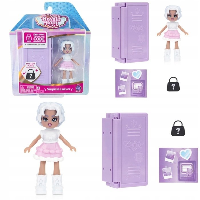 ROYALE HIGH Lalka Figurka z Szafą i Akcesoriami