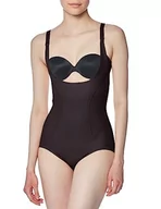Body - Maidenform Damskie body modelujące Ultimate Slimmer WYOB Body Briefer Body, Czarny, M - miniaturka - grafika 1