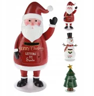 Ozdoby bożonarodzeniowe - Dekoracja świąteczna skrzynka na listy do Świętego Mikołaja 35 cm 3 wzory 1szt - miniaturka - grafika 1