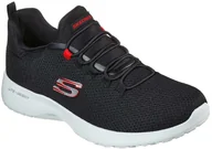 Sneakersy męskie - Buty treningowe męskie Skechers DYNAMIGHT sneakersy sportowe (58360-BKRD) - miniaturka - grafika 1